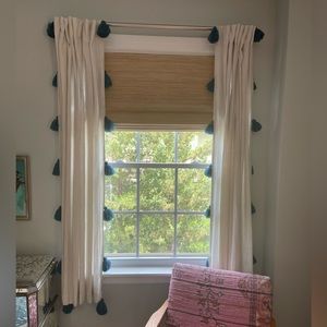 ANTHROPOLOGIE MINDRA CURTAIN PANELS